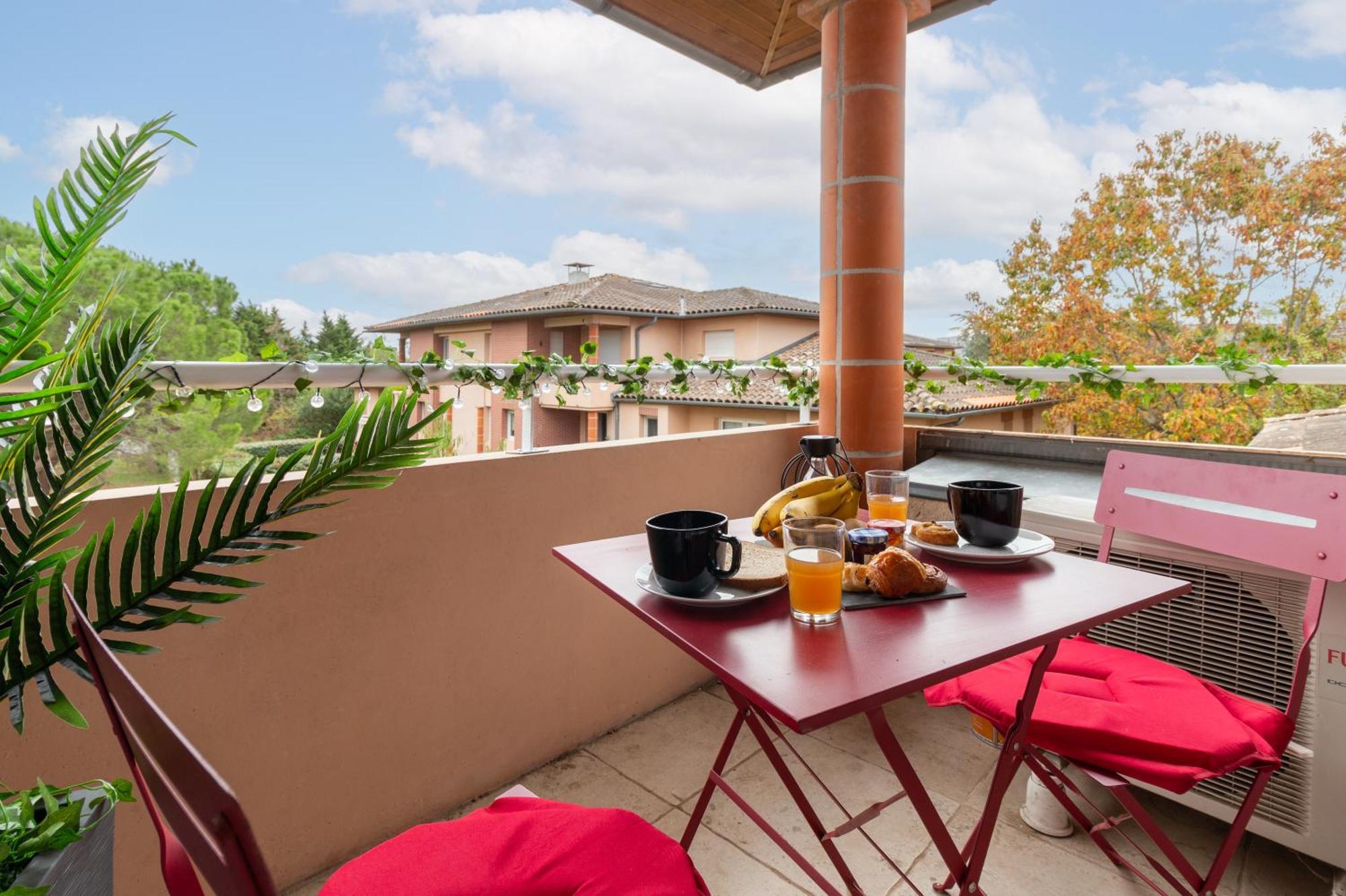 Studio Toulousecitystay Basso Cambo Exteriör bild